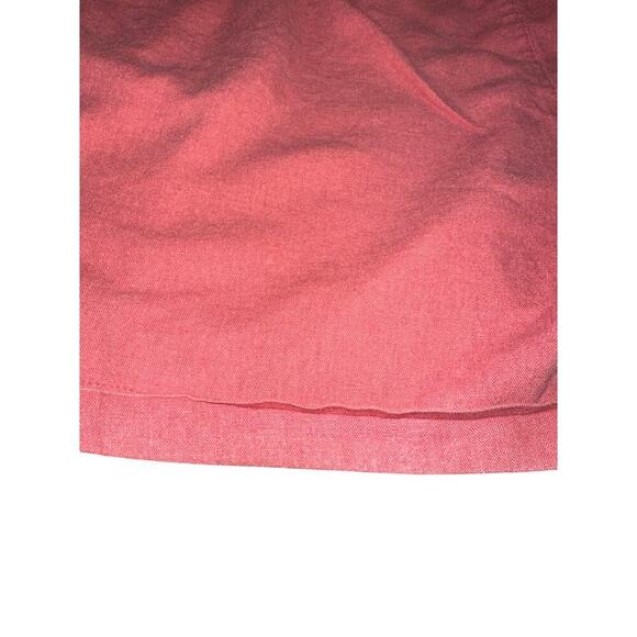 Old Navy Plus Size Shorts Pull on Elastic tie waist Salmon Color XXL Linen Rayon - Picture 9 of 9